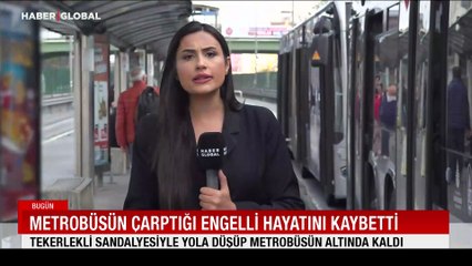 Zeytinburnu'da metrobüs kazası: 1 ağır yaralı 