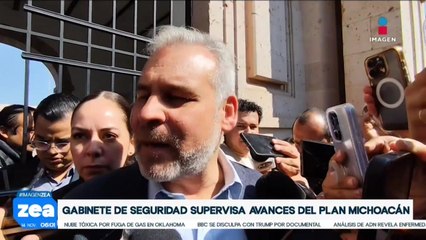 El Gabinete de Seguridad supervisa los avances del Plan Michoacán