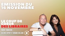 Le coup de coeur des libraires - 16/11/2025