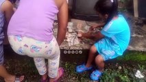 Niña halla intactos sus ahorros tras incendio que arrasó su vivienda en La Ceiba