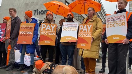 ‘My colleagues are all going to Australia for better pay,’ says resident doctor on strike