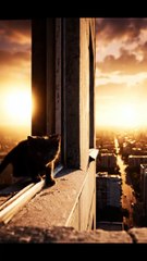 Eagle Feeds a Helpless Kitten 🐱🦅 | Heart Touching Animal Rescue Moment