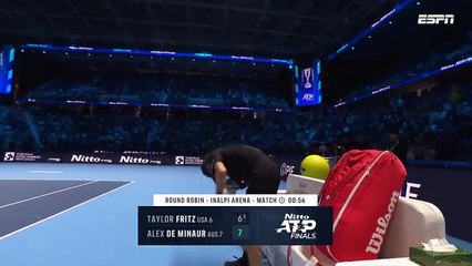 Alex de Miñaur vs Taylor Fritz | Resumen | ATP Finals 2025