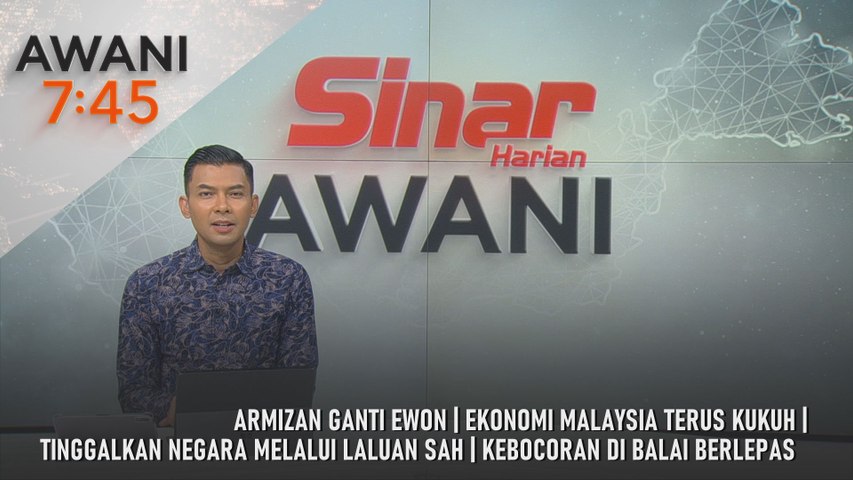AWANI 7:45 [15/11/2025] – Armizan ganti Ewon | Ekonomi Malaysia terus ...