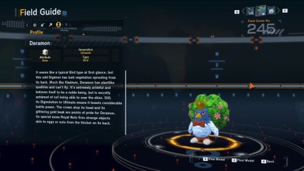 deramon all digivolution/de-digivolution/profile Digimon Story Time Stranger