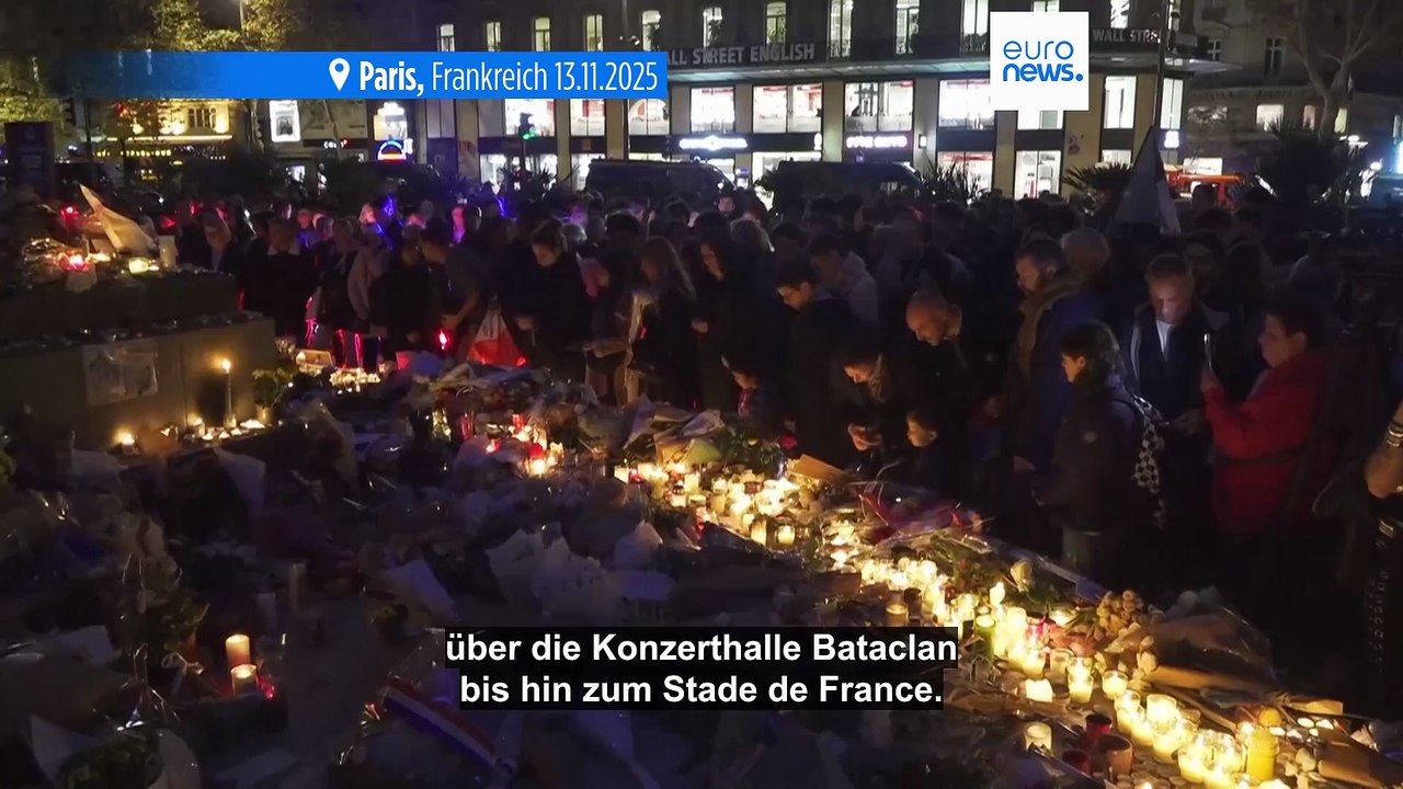Ein jahrzehnt danach: paris gedenkt der terroranschläge