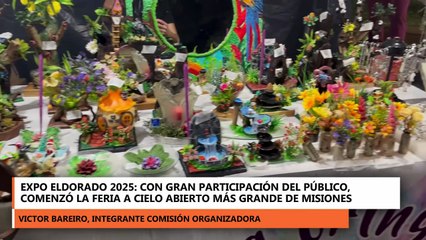 Una apertura multitudinaria encendió la Expo Eldorado 2025