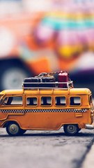 Toy Bus Crossing Speed Breakers on Road 🚍 | Satisfying Toy Video for Kids