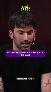 Pedro Rosemblat contó cómo es vivir con Lali Espósito