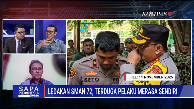 Ledakan SMAN 72 Jakarta: Motif Terduga Pelaku hingga Kondisi Korban di Rumah Sakit | SAPA MALAM
