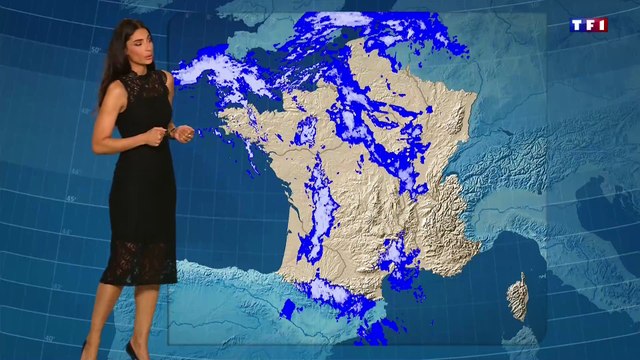 Tatiana Silva - Météo TF1 (14/11/2025 - Midi) : Records de Douceur (18°C à Arras, +8°C) – Dépression Claudia, Axe Instable & Pluies Soutenues sur les Cévennes – Début de la Baisse du Mercure Dimanche 🌡️⛈️