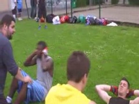 Abdos Foot amériacian les patriotes