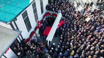 Bursalı şehit binbaşıyı binlerce kişi uğurladı