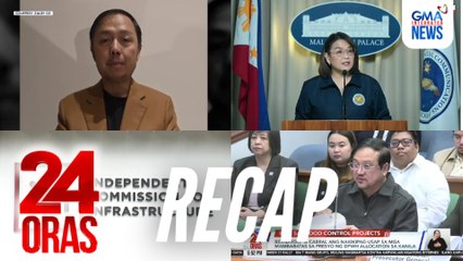 24 Oras: (Part 1) Zaldy Co, itinuro si PBBM na sangkot sa 2025 budget insertions | Mga dati at kasalukuyang senador na tumanggap umano ng kickback, atbp.