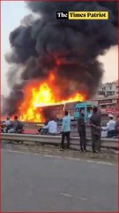Pune Horror: Truck Brake Failure Triggers Massive Pile-Up, 9 Dead, 20 Injured — Car Burned Alive