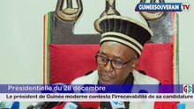 À cause d'un trombone 📎 , la candidature de Thierno Yaya DIALLO déclaré irrecevable par la Cour suprême.