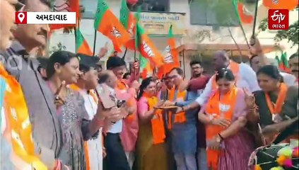 રાજ્યમાં ઠેર ઠેર બિહારમાં NDAની ભવ્ય જીત બદલ ઉજવણી, કાર્યકર્તાઓમાં ઉત્સાહ