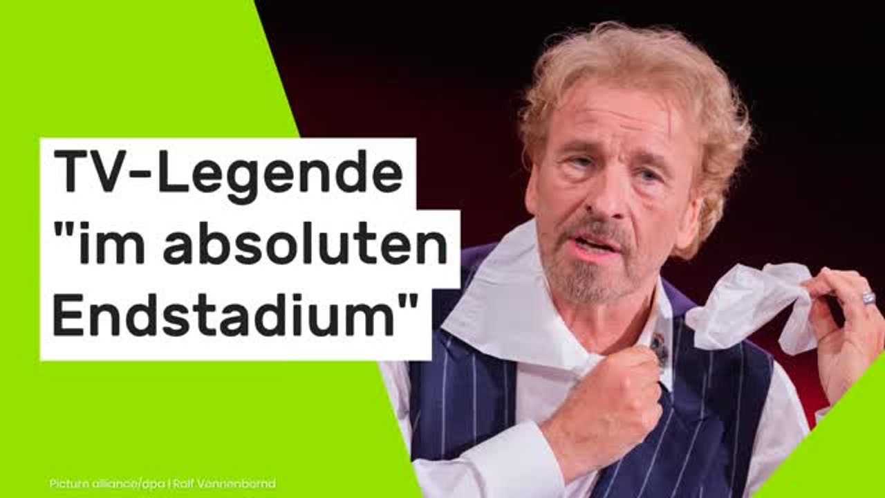 Thomas Gottschalk: TV-Legende 'im absoluten Endstadium' - mit Peinlich-Auftritt zerstört er sein Denkmal