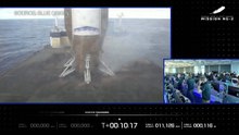 Bezos' Blue Origin Nails Rocket Booster Landing in Atlantic