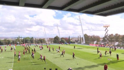 Entrenamiento del Washington Commanders en Valdebebas 🏈