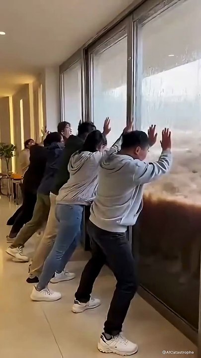 “When the Flood Breaks Through the Window 🌊”