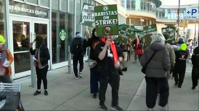Starbucks Workers Push for Fair Contract, Eisen Says