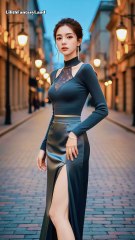 Beautiful Asian Model Walking along the Street, Fashion. Goddess. 街拍美人06  #streetphotography