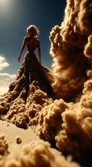 Danse avec la tempête Elle tourne .le désert 🏜  tremble le sable l’obeit