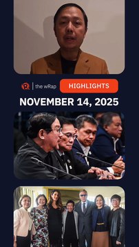 Today’s headlines: Zaldy Co, Marcos & Romauldez, Amal & George Clooney | The wRap | November 14, 2025