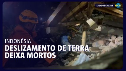 Tragédia na Indonésia: deslizamento de terra mata 2 e deixa dezenas desaparecidas