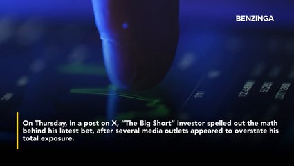 Michael Burry Clears The Air On Math Behind His Palantir Options Bet, Teases New Move After Shutting Down Hedge Fund