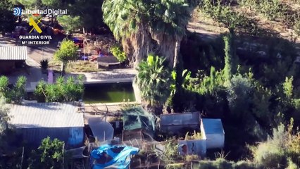 Así cayó el ladrón escondido en una casa de campo, llevaba más de un año fugado