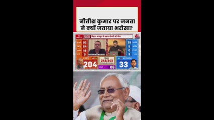 बिहार चुनाव में 'ब्रांड नीतीश' पर जनता का भरोसा