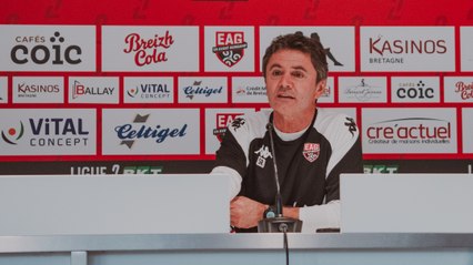 St Colomban Locminé - EAG : le point presse de Sylvain Ripoll