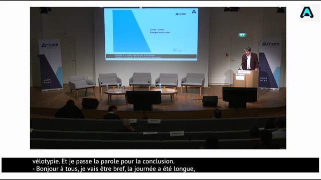 Journée d'études 2025 de l'Arcom : mot de clôture