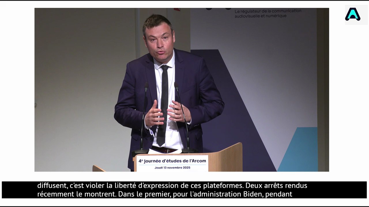 Journée d'études 2025 de l'Arcom : Keynote 1 - Désinformation et démocratie : les cas français et américains