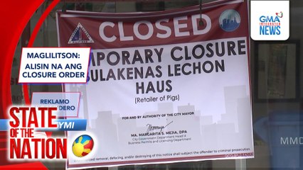 In Case You Missed It - Maglilitson - Alisin na ang closure order; Reklamo vs Escudero | SONA