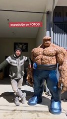 Exposición de esculturas de película en Potosí