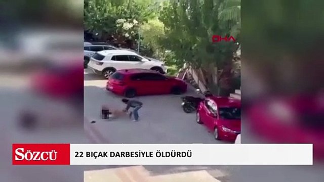Antalya'da herkesin içinde 22 bıçak darbeli cinayet