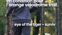 5 sons parfaits pour vous mettre en condition pour l’orange vélodrome trail.  Quel est votre préféré ?