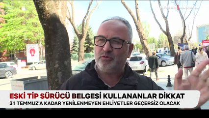 Eski tip sürücü belgesi kullananlar dikkat! “Geçersiz sayılacak”