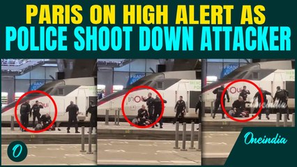 PARIS ATTACK BREAKING: Police SHOOTS Attacker at Packed Montparnasse Station | Crowds Flee in Panic