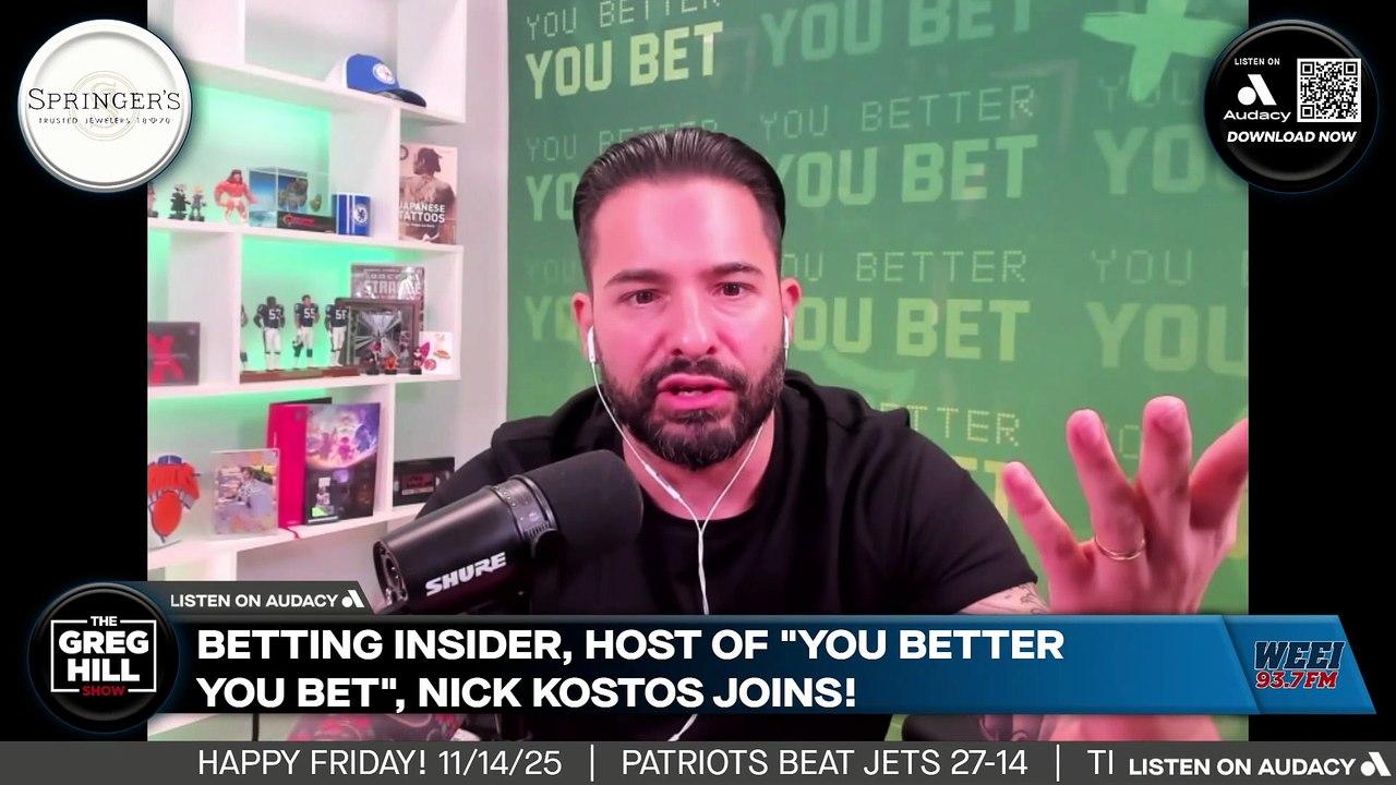Are Patriots Super Bowl contenders? Betting insider, Host of You Better You Bet, Nick Kostos joins!
