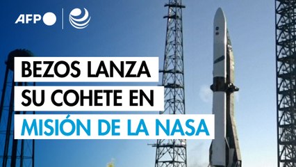 Blue Origin de Jeff Bezos lanza su gran cohete en misión de la NASA a Marte