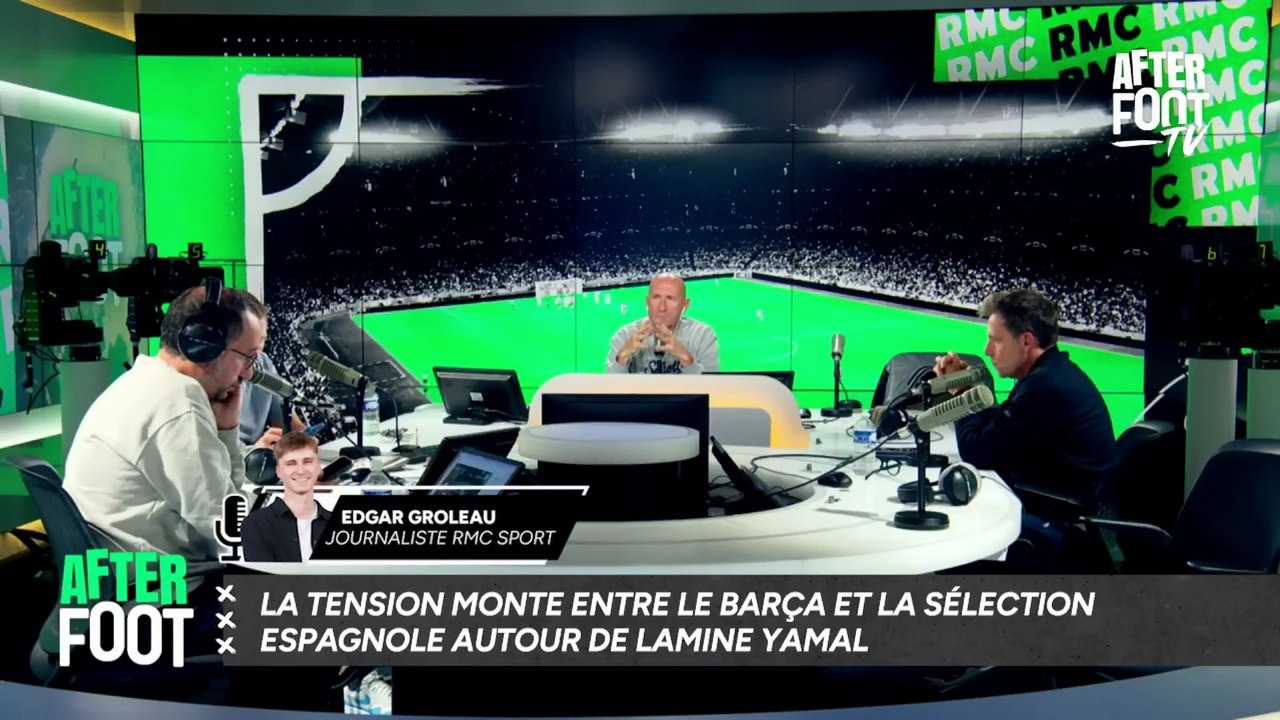 Emission TV After Foot sur RMC Sport Equipe de France Brisbois demande d'officialiser Zidane (Fr,12 Nov 2025)