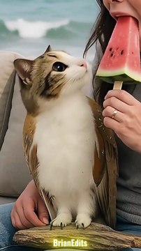 Meowl Eats a Watermelon Ice Cream #meowl #newsoul #memes #meme #cat #cats #catshorts #catmemes #viral #fyp