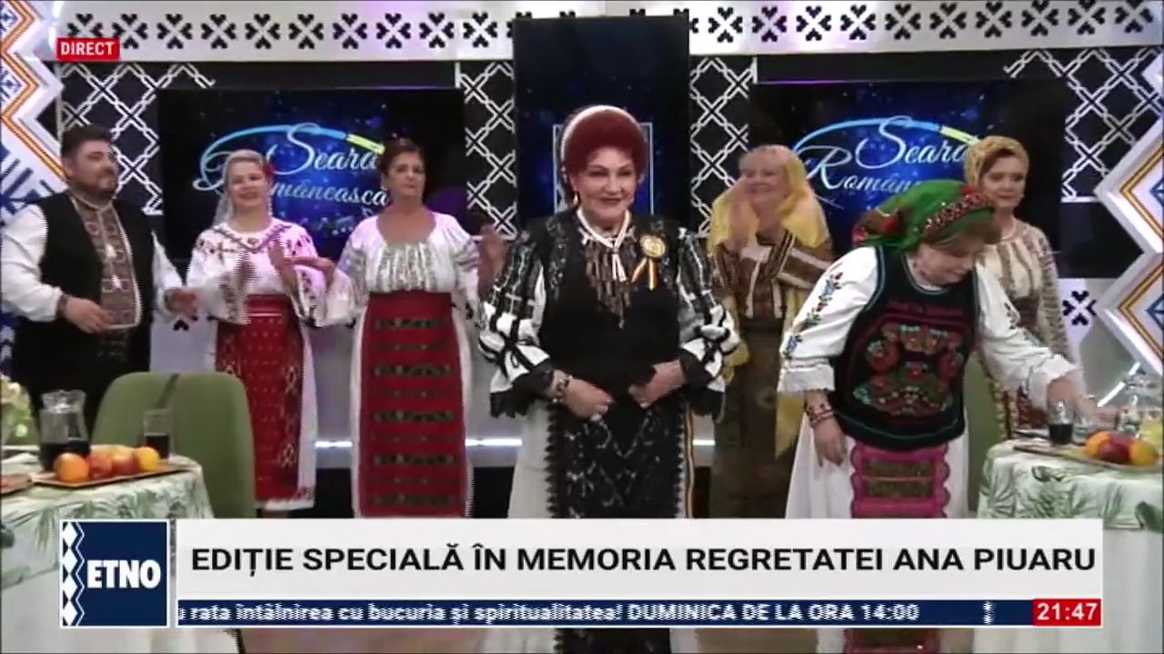Elena Merisoreanu - Joaca-te, badita bine (Seara romaneasca - ETNO TV - 10.11.2025)