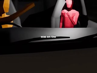 She turned around and instantly b