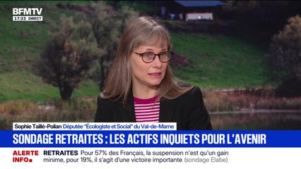 "J'ai voté pour le décalage de la réforme des retraites", explique Sophie Taillé-Polian, députée (Écologiste et social)