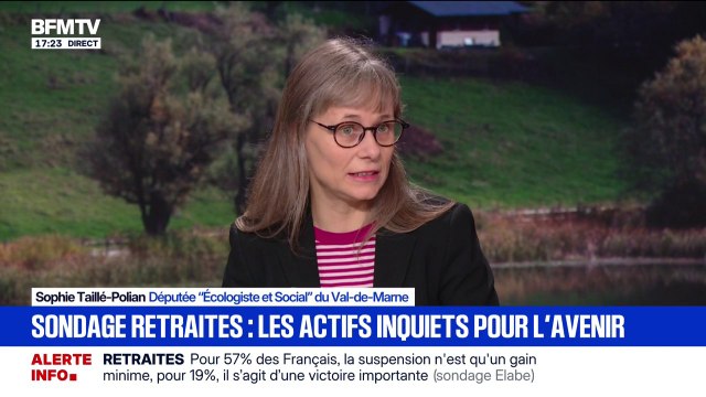J'ai voté pour le décalage de la réforme des retraites , explique Sophie Taillé-Polian, députée (Écologiste et social)